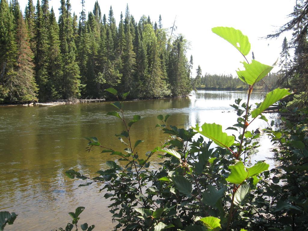 Gite De La Riviere Bed and Breakfast Chibougamau Exterior foto